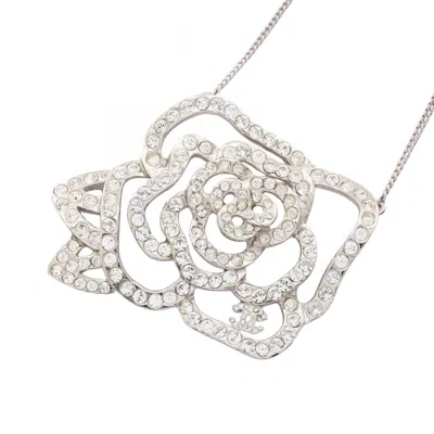 Pre-owned Chanel Stainless Steel Necklace () In Silver