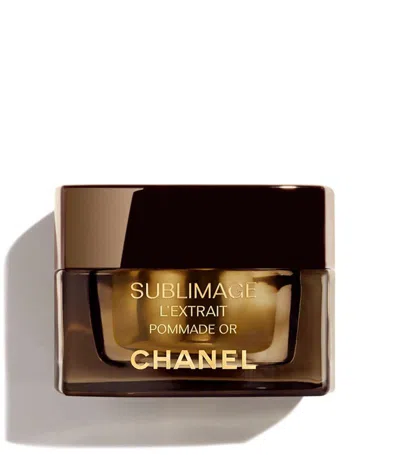 Chanel (sublimage) L'extrait Pommade Or (15g) In Multi