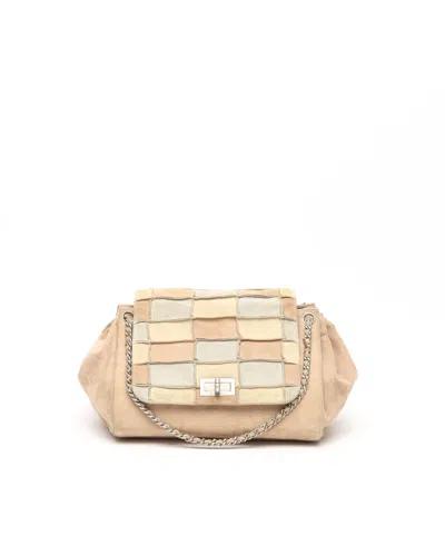 Pre-owned Chanel Suede 2.55 Patchwork Bag
