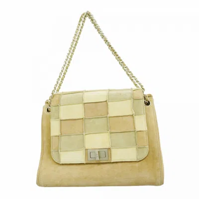 Pre-owned Chanel Suede Shoulder Bag () In Brown