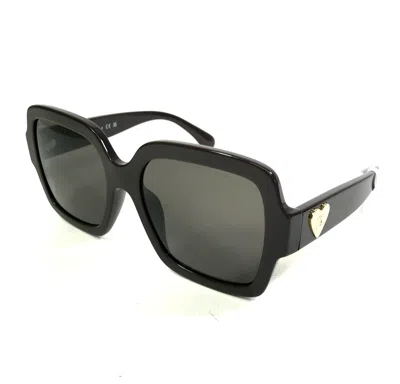 Pre-owned Chanel Sunglasses 5479-a C.1704/3 Brown Square Thick Rim Gray Lenses 586-18-140