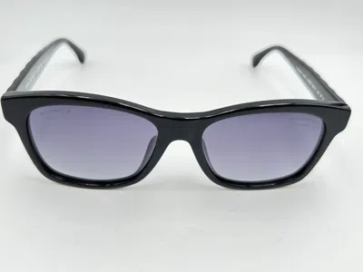 Pre-owned Chanel Sunglasses 5484 C 760/s8 Black Gray Square Polarized