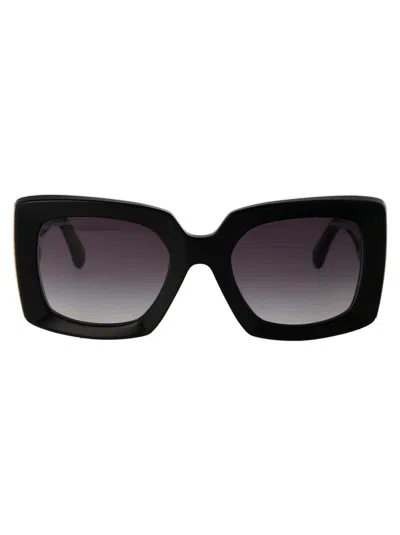 Pre-owned Chanel Sunglasses In C622s6 Black