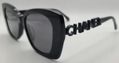 Pre-owned Chanel Sunglasses Ch5422ba - C501/t8 Women's In Gray