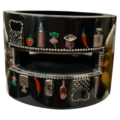 Pre-owned Chanel Supermarket Collection 2014 Cuff Bracelet In Multi