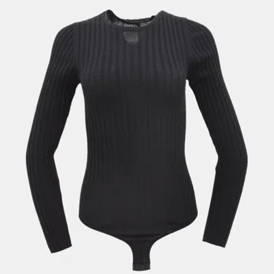 Pre-owned Chanel Sweater Black #42