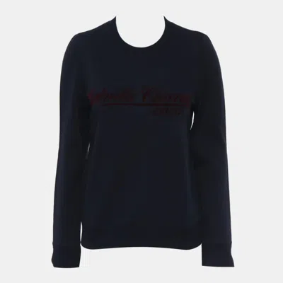 Pre-owned Chanel Sweater In Navy Blue