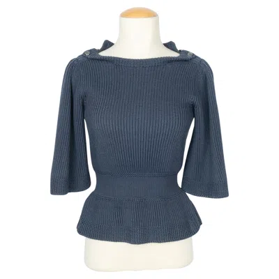 Pre-owned Chanel Sweater Spring 2016 In Black