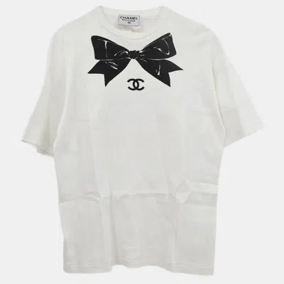 Pre-owned Chanel T-shirt White 16 #m
