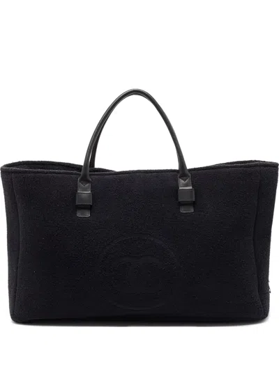 Pre-owned Chanel Terry-cloth Beach Bag