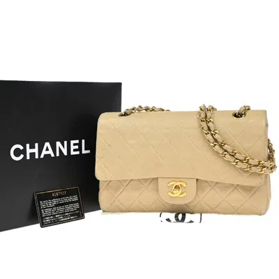 Pre-owned Chanel Timeless Beige Leather Shoulder Bag ()