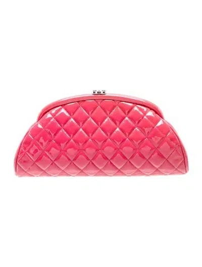 Pre-owned Chanel Timeless Cc Clutch In Pink