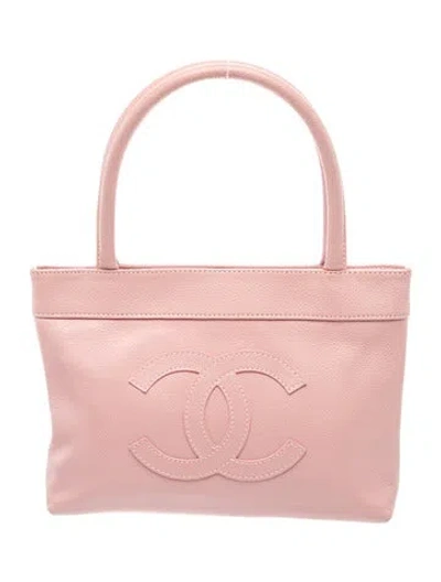 Pre-owned Chanel Timeless Cc Tote In Pink