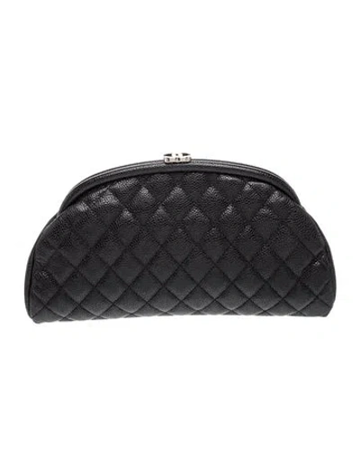 Pre-owned Chanel Timeless Clutch In Black