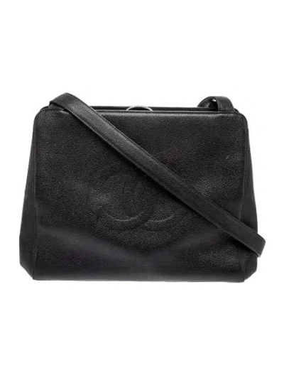 Pre-owned Chanel Timeless Frame Bag In Black
