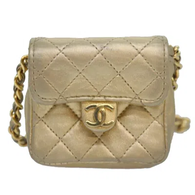 Pre-owned Chanel Timeless Gold Leather Shoulder Bag ()