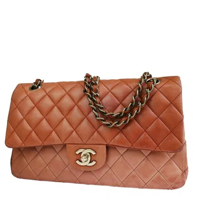 Pre-owned Chanel Timeless Leather Shoulder Bag () In Brown