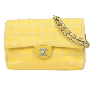 Pre-owned Chanel Timeless Leather Shoulder Bag () In Yellow
