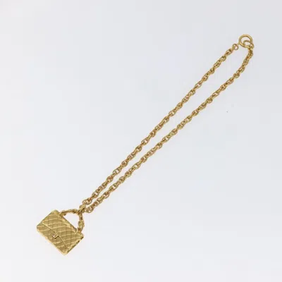 Pre-owned Chanel Timeless Pendant Necklace Metal Metal Jewelry () In Gold