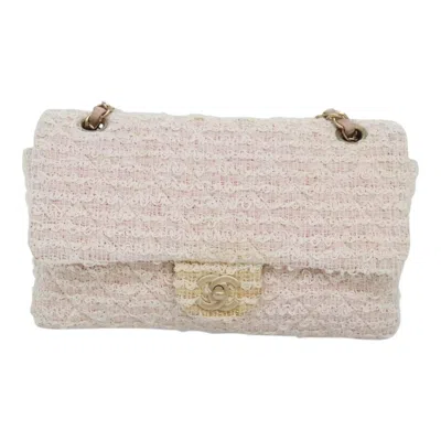 Pre-owned Chanel Timeless Pink Cotton Shoulder Bag ()