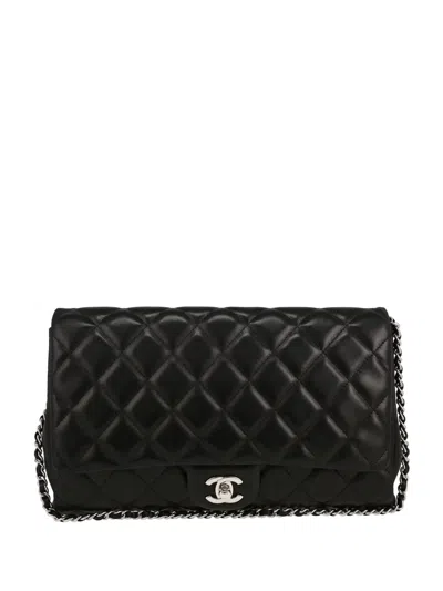 Pre-owned Chanel Timeless Shoulder Bag In Black