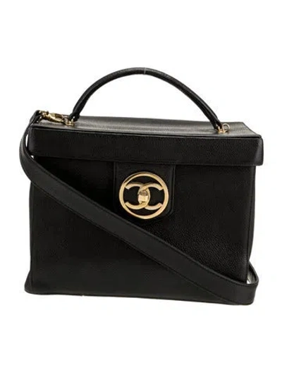 Pre-owned Chanel Timeless Vanity Case In Black