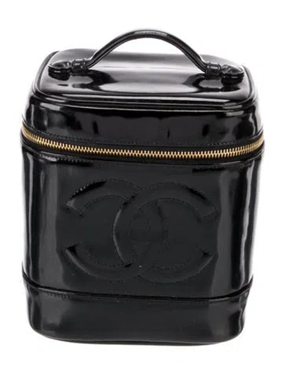 Pre-owned Chanel Timeless Vanity Case In Black