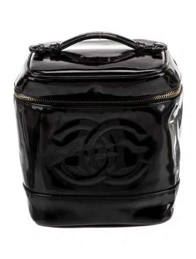 Pre-owned Chanel Timeless Vanity Case In Black