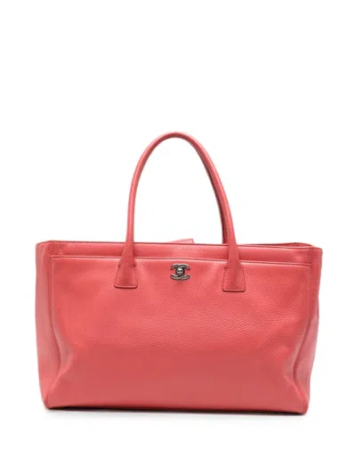 Chanel Top-handles Tote Bag In Pink