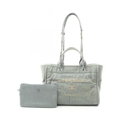 Pre-owned Chanel Tote Bag () In Blue