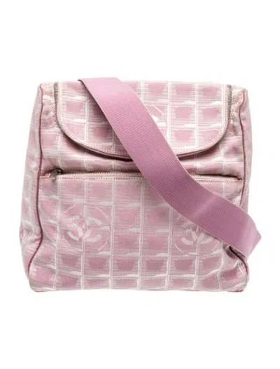 Pre-owned Chanel Travel Ligne Convertible Backpack In Pink