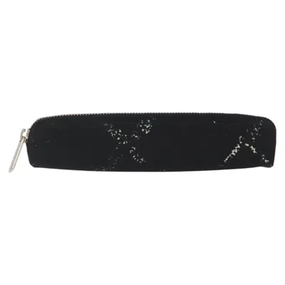 Pre-owned Chanel Travel Line Black Nylon Wallet  ()