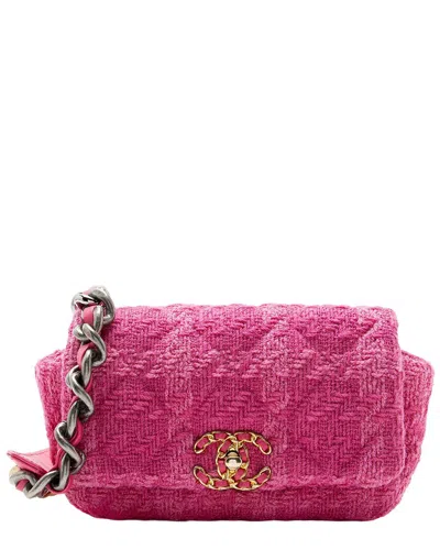 Chanel Tweed 19 Belt Bag (authentic Pre-loved)