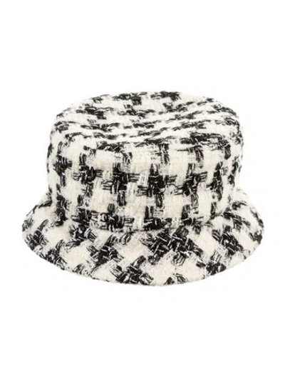 Pre-owned Chanel Tweed Bucket Hat In Multi