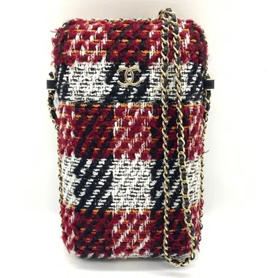 Pre-owned Chanel Tweed Shoulder Bag ()