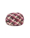 Chanel Twilly Flat Cap, Size M In Multicolour