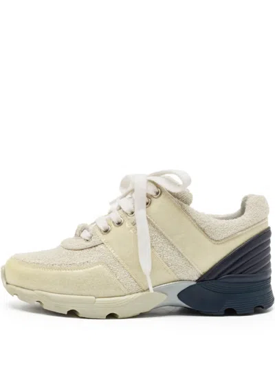 Pre-owned Chanel Two-tone Sneakers
