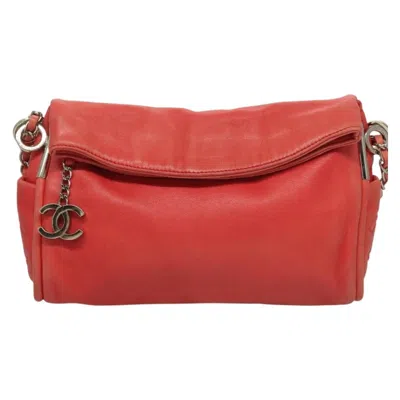 Pre-owned Chanel Ultimate Soft Hobo Leather Leather Shoulder Bag Bag () In Pink