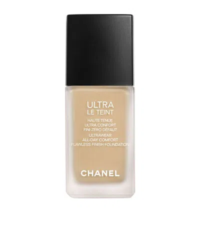 Chanel (ultra Le Teint) Ultrawear - All-day Comfort - Flawless Finish Foundation (30ml) In White