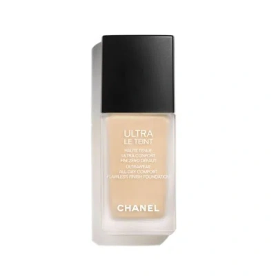 Chanel Ultra Le Teint Ultrawear All-day Comfort Flawless Finish Foundation In White