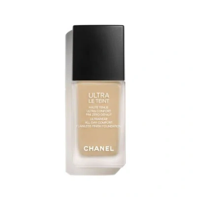 Chanel Ultra Le Teint Ultrawear All-day Comfort Flawless Finish Foundation In White