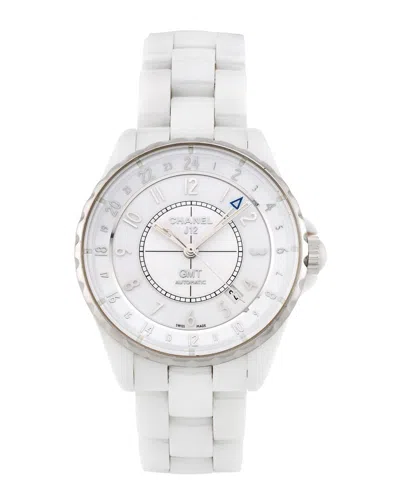 Pre-owned Chanel Unisex J12 Gmt Watch