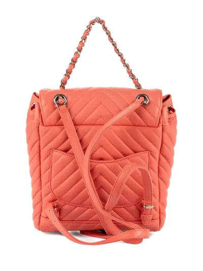 Pre-owned Chanel Urban Spirit Backpack In Pink