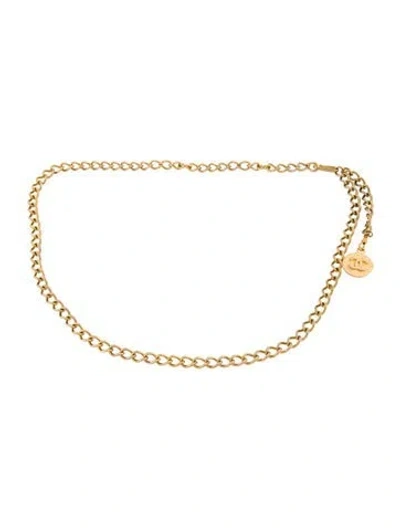 Pre-owned Chanel Vintage 1982 Waist Belt