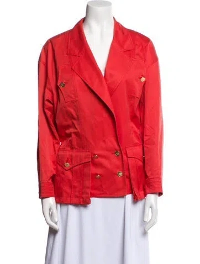 Pre-owned Chanel Vintage 1987 Blazer In Pink