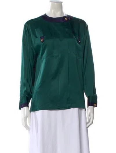 Pre-owned Chanel Vintage 1987 Blouse In Multi