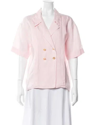 Pre-owned Chanel Vintage 1987 Blouse In Pink