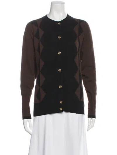 Pre-owned Chanel Vintage 1987 Sweater In Brown