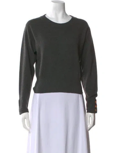 Pre-owned Chanel Vintage 1987 Sweater In Gray