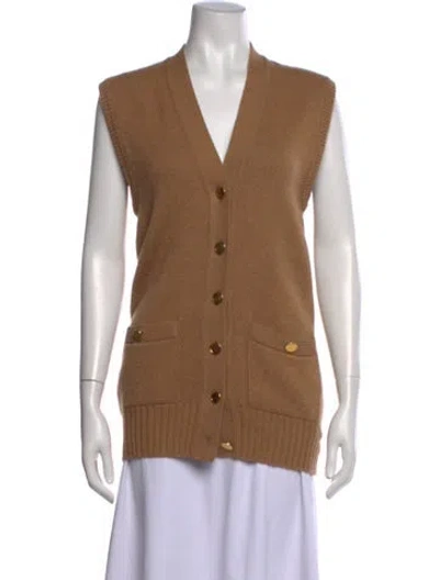 Pre-owned Chanel Vintage 1987 Sweater In Neutrals